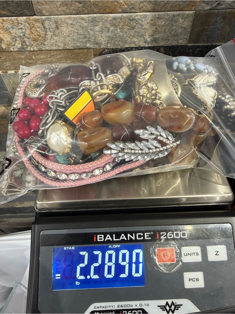 Vintage Estate Mix Jewelry Lot Mystery Bag Hobby Repair Scrap